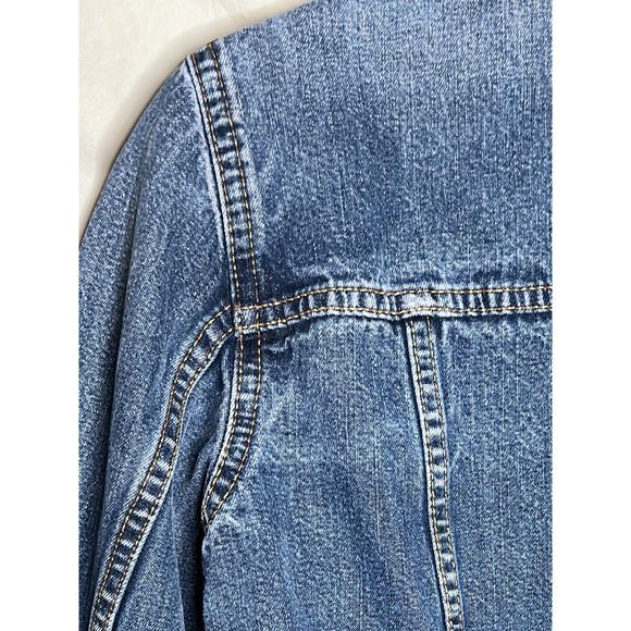 Women’s IZOD, Jean Jacket, SPP, Blue - Picture 15 of 15